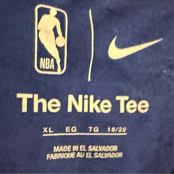 Nike Kids Stephen Curry Golden State Warriors Logo Name & Number Tee. Youth XL. - Picture 2 of 10